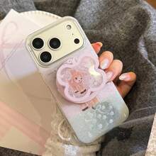 Ốp lưng điện thoại GUCADI hình hươu trắng lấp lấp lánh + hươu bướm hồng có nam châm, hình hươu xanh, phù hợp với 17 Pro, 16 inch có nam châm lấp lánh, 14 inch cao cấp, 15/13 inch dễ thương, nữ tính, sáng tạo, phong cách hoạt hình, tươi mới, độc đáo, sang trọng, phong cách . - Nhiều màu - Xem 5