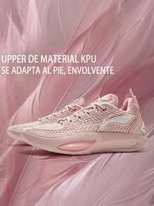 Li Ning Jimmy Butler 3 Men's Basketball Shoes, Professional Sports Shoes, ABAU107, Authentic Official Store - Pink - View 3