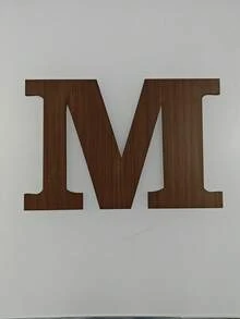 1pc Customized Wooden Wedding Name Plate, Size 45cm/17.71in, Can Print Personalized Date And Name. Customized Date And Name Notebook Can Be Used As A Substitute For Wedding Diary Notebook. Customized Date And Name Notebook Can Be Used As A Substitute For Wedding Letter Diary Notebook. ,Bachelorette Party Favors - Black - View 12