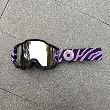 100% Donut Skiing Cycling Goggles Motorcycle Glasses Bicycle Electric Vehicle Helmet - C1 Silver - View 13