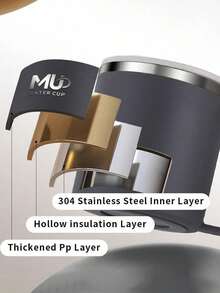 1 chiếc cốc cà phê bằng thép không gỉ tùy chỉnh - Một chiếc cốc giữ nhiệt cá nhân hóa. Chiếc cốc giữ nhiệt hai lớp này có nắp đậy chắc chắn và tay cầm tiện lợi, giúp nó trở thành một vật dụng uống nước di động, chống rò rỉ và chống bỏng. - Nhiều màu - Xem 9