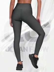 High-Waist Airlift Legging - Anthracite - View 2