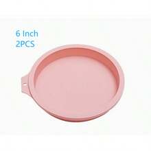Bộ khuôn bánh silicon nhiều lớp [chống dính], khuôn bánh và bánh mì silicon chống dính 4"/6"/8" - Nhiều màu - Xem 12