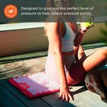 Acupreure Energy Mat For Neck Back Houlder And Feet Pain Relief - Releae Endorphin Reduce Tre Ret Energy - As Pic - View 5
