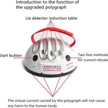 1pc Mini Lie Detector Toy - A Fun Electric Shock Game To Tease Others (Requires 3 AA Batteries, Not Included) - Multicolor - View 7