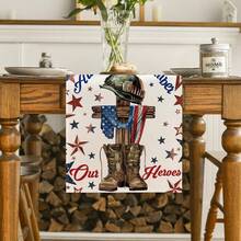 Memorial Day Seasonal Tabletop Flag, Suitable For Home Party Decoration - Multicolor - View 10