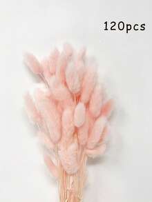60/120/240 Stück Boho-Stil künstlicher Blumenstrauß - Lavendel - Mehrfarbig, Löwenzahn - geeignet für Zuhause, Hochzeit, Büro, Café Dekoration - Valentinstag und Muttertags Geschenk - Pfirsichrosa - Übersicht 4
