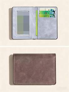 Ví đựng thẻ đa năng siêu mỏng dành cho nam, ví mỏng có ngăn đựng bằng lái xe, khe đựng thẻ chống từ hóa. - Nhiều màu - Xem 2