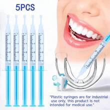 5支装牙齿美白凝胶笔，深层清洁，清新口气，日常使用，3毫升美白凝胶笔（蓝色、浅蓝色、粉色、绿色、白色） - 凝膠筆 - 查看 3