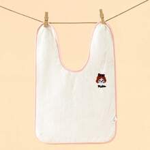 1pc Kids Washcloth Bib, Reversible Waterproof Children Facial Towel Scarf, Multi-Functional Wash Cloth - Multicolor - View 7