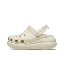Crocs Hollow Out Clogs Crush Clog EVA Puff 5.2cm Unisex Bone White Clogs 207521-2Y2 - 207521-2Y2 - View 9