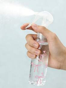 Bowknot Pattern Refillable Travel Spray Bottle, Multi-Functional Fine Mist Spray Bottle Suitable For Travel And Business Trips, Makeup Removal Dispensing, Reusable Hair Spray Bottle For Hairstyling, Cleaning, Plants, Facial Moisturizing - Multicolor - View 12