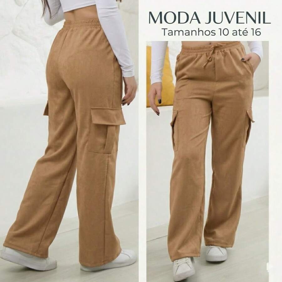 The Current Favorite: Super Stylish Youth Cargo Pants! - Mostaza Amarilla - Ver 1