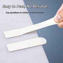 12/24pcs Double-Sided Adhesive Tape, Non-Destructive Wall Hooks, Tool-Free Removable Adhesive Wall Hooks - A - View 5