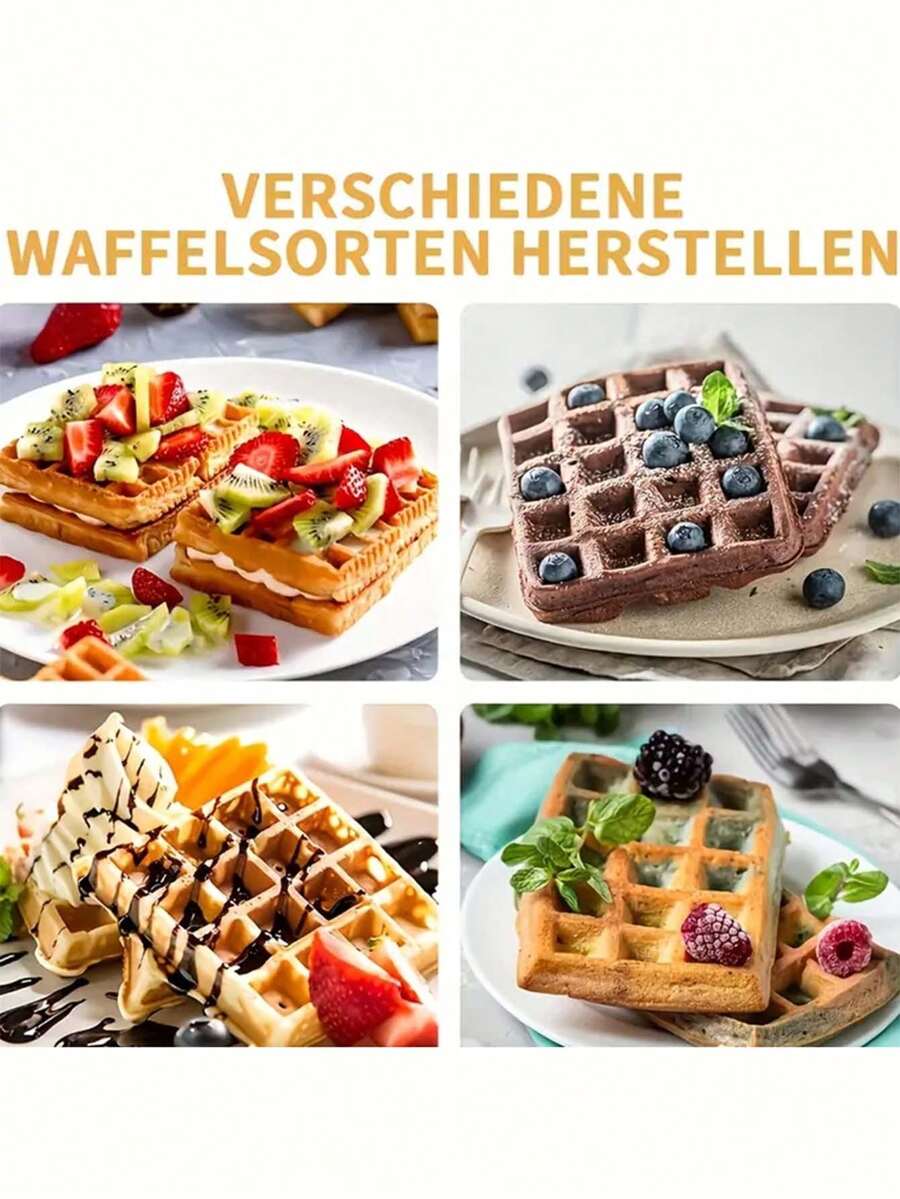 Square Waffle Mold - Non-Stick Baking Tray Suitable For Most 4-7L Air Fryers | Reusable Belgian Waffle, Pancake And Egg Mold | Dishwasher
