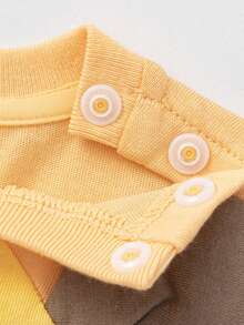 Balabala Bộ áo liền quần mùa hè cho bé năm 2026, kiểu dáng dễ thương, chất liệu cotton mềm mại thoáng khí, thiết kế ngộ nghĩnh, thoải mái khi mặc. - tông màu trắng đỏ - Xem 6