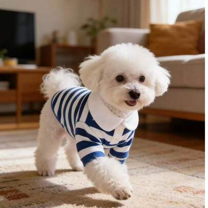 2pcs/Set Pet Polo Shirt, Suitable For Schnauzer, Maltese, Teddy, Yorkshire Terrier, Pomeranian, Bichon Frise