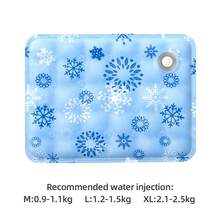 1pc Pet Cooling Mat, Summer Pet Cooling Pad, Water-Filled Cooling Cushion For Dog/Cat Kennel, No Electricity Needed, Suitable For Medium/Small Dogs And Cats To Sleep And Rest In Summer - Multicolor - View 14