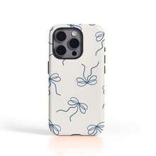蓝色条纹图案手机壳，适用于 17/16E/15/14/13/12/11 Pro/Air/XR/XS Max/8/7 Plus，防震硬质 PC 双层后盖 - 多色1 - 查看 1