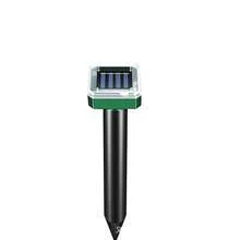 1 PC Solar Powered Ultrasonic Bird Repeller, Suitable For Outdoor Courtyards, Gardens, Orchards And Other Places. It Can Effectively Repel Birds, Snakes, Mice, Dogs And Other Animals. It Can Be Installed On The Ground, Operated By Switch, And Contains No Toxic Traps. - Green - View 9