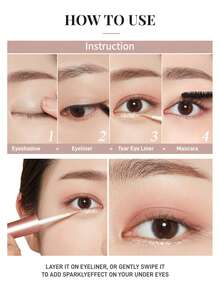 ETUDE 伊蒂之屋防水液体眼线笔，持久显色，浓黑不晕染，笔触细腻，是节日妆容和送礼佳品。防水防汗，不易晕染，易于上妆，速干，适合专业人士和日常使用，是彩妆爱好者和新手的理想之选。韩式眼线笔，8克/0.28盎司 - #3 Pearl Tear Glow - 查看 10