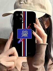 Tema de colores del logotipo de Red Bull Racing.funda de teléfono Fundas compatibles con ,Apple,VIVO,OPPO,,, y Honor.Fabricadas en silicona TPU,ofrecen protección contra golpes y caídas. - Negro - Ver 1