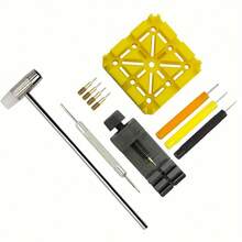 11pcs Watch Repair Tool Kit, Watch Adjustment Tools, Watch Disassembly Tools, Watch Band, Band Adjuster, Watch Band Scissors, Suitable For Home Use, Convenient And Easy To Use - 11 Piece Set - View 5