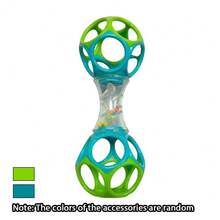 Newborn Teething Rattle Toy, Soft Rubber Jingle Ball, Sensory Development, Newborn Holiday Gift - Multicolor - View 16