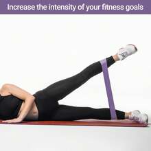 XISIYUJZ 5pcs Resistance Bands Set, Suitable For Strength Training, Stretching, Home Fitness Equipment For Pilates, Yoga, Physical Therapy, Leg, Butt, Arm Exercises, Suitable For Men And Women - Multicolor - View 5