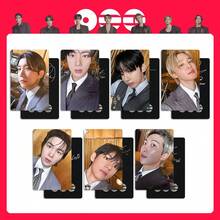 7张B-TS、、JK、RM、SU.GA、V、JIN、JIMIN、JIN、ARIRANG特别赠卡、特别专辑卡、特别赠卡、粉丝周边商品、偶像周边商品（可作为朋友生日礼物）、高清明星卡、卡片收藏、精美装饰品、精美小礼物、节日礼物、收藏品 - 彩色 - 查看 15