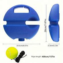 1 Set Tennis Trainer Kit, Includes Elastic Ball And Practice Rope, For Beginners, Improve Tennis Skills Anytime Anywhere, Suitable For Outdoor And Indoor Tennis Training, Solo Practice, Daily Training, Tennis Accessories, Racket Sports, Racket Accessories - Multicolor - View 7