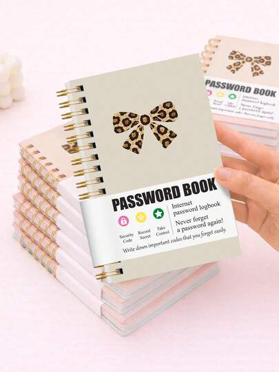 1 pieza Pequeño libro de contraseñas con pestañas individuales, 4"X5.5" Cuaderno de contraseñas simple con dirección de Internet y contraseña de inicio de sesión, libro de registro de contraseñas para suministros de oficina en el hogar, regalo de aprecio al maestro, Día de la Madre