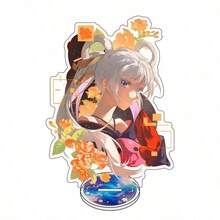 双面高清印刷动漫角色“辉夜姬”的亚克力钥匙扣，高品质收藏品礼品 - 彩色 - 查看 22