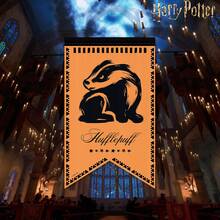 Harry Potter Bộ cờ treo nhà, trang trí tường theo chủ đề Thế giới Phép thuật được cấp phép chính thức, vật trang trí tiệc hoàn hảo và quà tặng sưu tầm dành cho người hâm mộ . - A - Xem 12