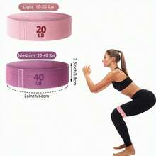 Faixas Elásticas Multifuncionais Portáteis Antiderrapantes de Alta Elasticidade para Yoga e Fitness, com Símbolo de Energia, para Levantar Glúteos e Modelar a Cintura, Afinar as Pernas e Controlar o Abdômen, Ideais para Yoga, Pilates, Fitness e Treinos em Casa. Auxiliam na Perda de Peso e são Equipamentos Esportivos para Treinamento de Força. - Multicolorido 2 - Ver 11