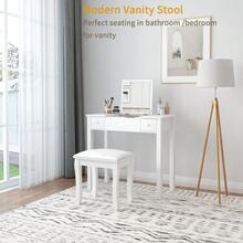 Vanity Stools - White - View 5