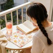 100/60/20pcs 13 * 13 Inch Fresh Watercolor Floral Pattern Disposable Napkins, Including Pink, Yellow, Orange Flowers And Green Branches And Leaves, Suitable For Daily Dining Tables, Afternoon Tea, Picnics, Garden Gatherings, Spring Themed Events, Family Birthday Parties, Wedding Banquets And Restaurant Decoration - View 10