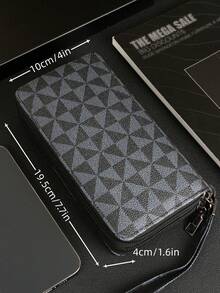 HOVI'S Túi xách cầm tay đơn giản phong cách retro, thời trang công sở, dung tích lớn, đa chức năng, dùng khi đi du lịch, đựng điện thoại. - màu đen - Xem 9