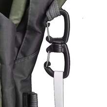 Outdoor Multi-Functional Double Hook Hook Set (2 Pieces) | Convenient Keychain, 360° Rotating 8-Shaped Hook, Double Clamp Quick Fastener, Essential For Outdoor Explorers And Outdoor Travelers - Multicolor - View 3
