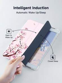 Ayotu 樱花图案平板电脑保护套/Kindle电子阅读器保护套，兼容iPad Air 8 (M4) 2026款（11/13英寸），第十代，Air 4/Air 7/9.7英寸，Galaxy Tab A9 Plus，Kindle（第十一代-2024年发布）（6英寸），Kindle Paperwhite第十二代2024款，时尚简约的节日礼物 - 彩色 - 查看 5
