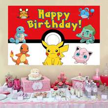 Đồ dùng trang trí tiệc sinh nhật Pokemon có bản quyền, Vải phông nền trang trí màu đỏ trắng vàng vui nhộn, Phông nền chụp ảnh hoạt hình Anime, Áp phích, Phụ kiện chụp ảnh, Vải phông nền trang trí tiệc sinh nhật hoàn hảo, Biểu ngữ, Phông nền chụp ảnh, Trang trí tiệc sinh nhật, Kích thước: 82.7*59.1/59.1*39.4/39.4*29.5 inch - Nhiều màu - Xem 6