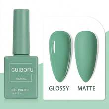 15ml 螢光綠凝膠指甲油，螢光綠亮色，可浸泡卸除，UV LED 凝膠，1 瓶 1 色，專業沙龍品質，持久，夏季派對風格，DIY 家用美甲，高光澤 - 薄荷綠 - 查看 7