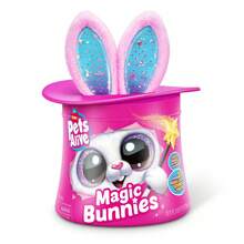 ZURU Muñeca de peluche electrónica interactiva con forma de conejo mágico del corazón de la mascota, juego de sorpresa y vestir lindo, regalo adecuado para niñas de 3 años en adelante - Multicolor - Ver 11