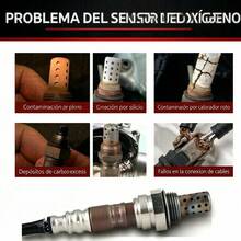 Sensor de oxígeno para vehículos automotrices, pieza de repuesto de gran resistencia, funcionamiento óptimo, accesorio esencial para reparación y mantenimiento de autos - negro - Ver 8