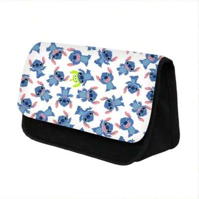 Stitch Cartoon Stationery Bag | Stitch Creative Pencil Case | Stitch Creative Doodle Stationery Bag | Cute & Fun | Suitable For Birthday, Party And Holiday Gifts | Suitable For Students, Teachers, Artists, Writers And Creators | School Supplies, Office Supplies, Back To School