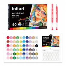 Bộ bút vẽ nhật ký 3D Languo - 216 màu gel acrylic và 48 màu ánh kim, đầu bút mảnh 1.0mm, thích hợp cho vẽ tranh, phác thảo và ghi nhật ký nghệ thuật | Pha màu mượt mà, dung tích mực lớn | Lý tưởng cho nghệ sĩ và người mới bắt đầu, món quà tuyệt vời cho học sinh nam/nữ, quà tặng nhân dịp tựu trường và quà tặng giáo viên. - Bộ - Xem 14