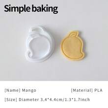 1 Set Of Fruit Series Cookie Molds, Cute Candy Cookie Cutter, Kitchen Baking Tools, Cake Decoration Cookie Stamps, Birthday Party Gift. Suitable For Making Cute Small Snacks, Suitable For Children's Snacks. Cake Decorating Accessories - View 21