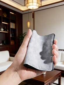 Ví đựng thẻ đa năng siêu mỏng dành cho nam, ví mỏng có ngăn đựng bằng lái xe, khe đựng thẻ chống từ hóa. - Nhiều màu - Xem 4