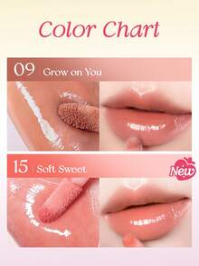 Peripera唇彩 - 滋润亮泽，打造玻璃般光泽，镜面般闪耀，防水闪亮，情人节完美礼物，易于涂抹，温和清爽。4.5克/0.15盎司 - #15 SOFTSWEET - 查看 5