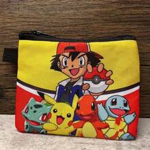 pokemon New Coin Purse Printed Card Holder Wallet Unisex For Men Money Wallet Mini Wallet Purse Wallet Small Wallet - Multicolor - View 8